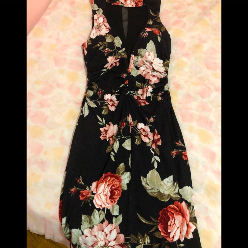 Emerald Sundae | Floral Cocktail Dress